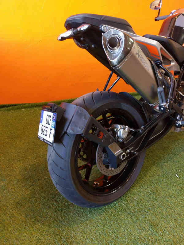 Ktm Duke 790 [ACCESS DESIGN] - License plate holder at wheel height black KTM Duke 790/890