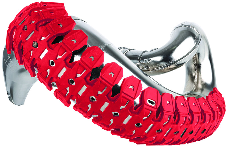 Ktm Duke 390 [POLISPORT] - Armadillo exhaust protector red