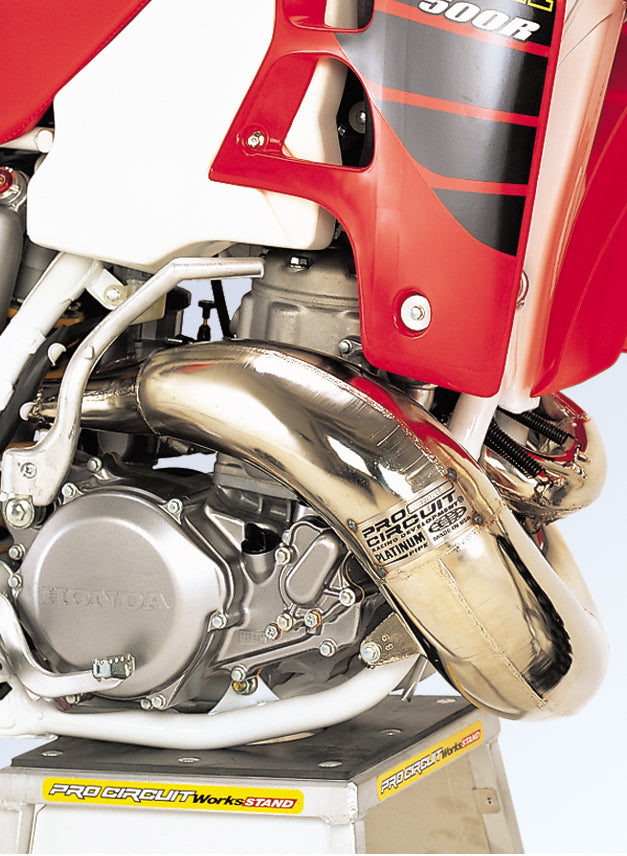 Honda CR 500 R (PE 02) [1989-2001] - Platinum Auspuff-birne vernickelt Stahl Honda CR500R