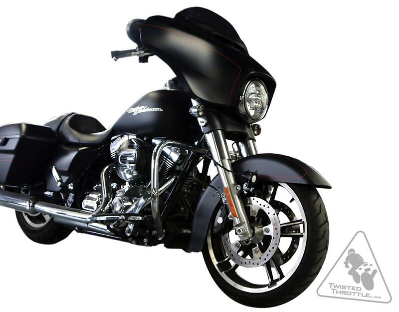 Harley Davidson Flhx [DENALI] - Lighting bracket fender Harley Davidson