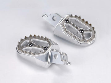 Husqvarna Te 125 [BIHR] - Footrests BIHR Evolution silver