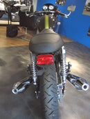 Triumph Scrambler 865 EFI [2008-2018] - Kennzeichenhalter Radlauf schwarz Triumph Bonneville 900