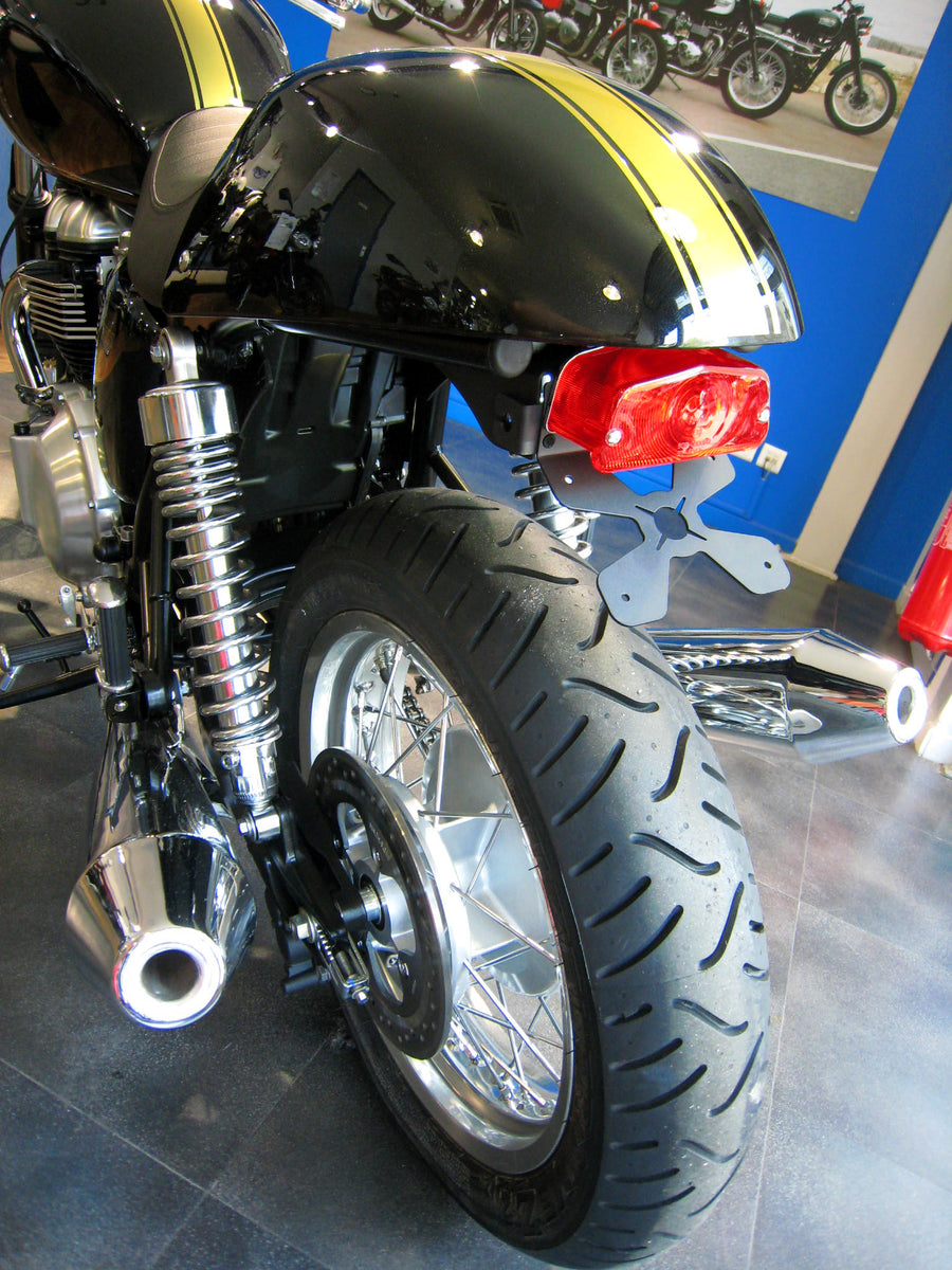 Triumph Bonneville 900 T 100 ABS [2017-2021] - license plate holder wheel arch black Triumph Bonneville 900
