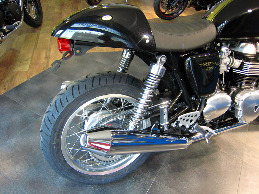 Triumph Scrambler 865 [2009] - license plate holder wheel arch black Triumph Bonneville 900