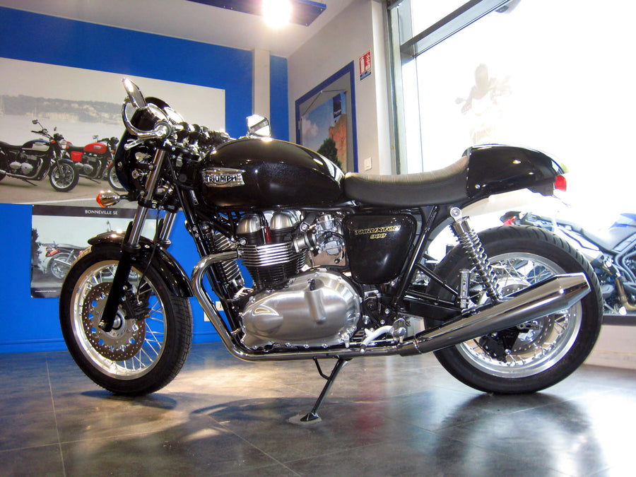 Triumph Scrambler 865 EFI [2008-2018] - Kennzeichenhalter Radlauf schwarz Triumph Bonneville 900