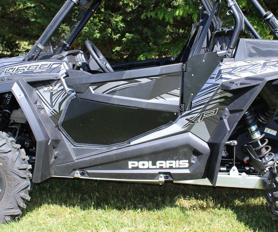 POLARIS RZR XP 1000 [2019-2021] - Aluminium Türverkleidungen unten - Schwarz Polaris RZR1000