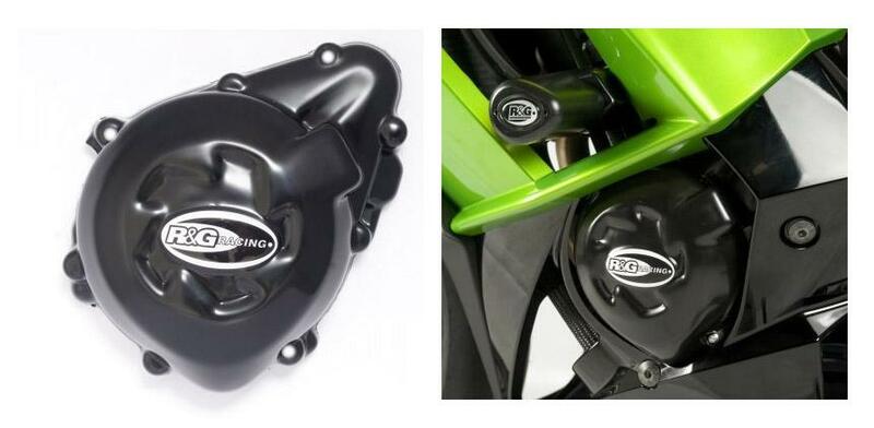 Kawasaki Z 1000 ZR1000F [2014-2016] - Left Crankcase Cover Protector Black Kawasaki Z1000/SX