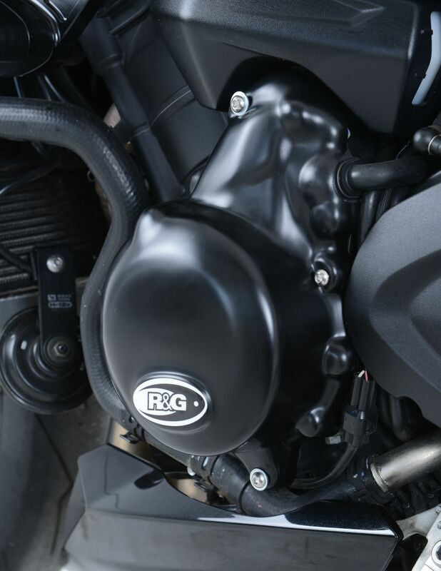 Triumph STREET TRIPLE 675 R ABS [2014-2016] - Left Crankcase Cover Protector Black Triumph