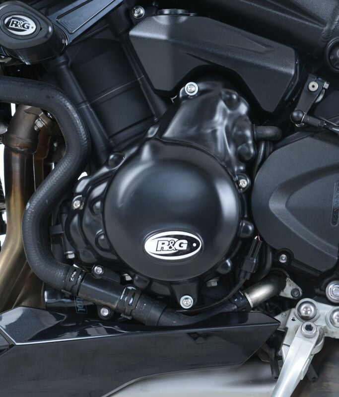 Triumph DAYTONA 675 ABS [2013-2017] - Left Crankcase Cover Protector Black Triumph