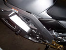 Suzuki SV 650 S [2003-2012] - Aero crash protectors (swingarm bearing) Black Suzuki SV650 Full Faired