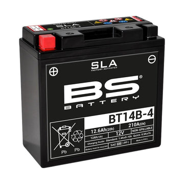 Yamaha Fzs 1000 [BS BATTERY] - SLA Maintenance Free Battery Factory Activated - BT14B-4