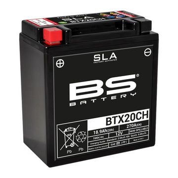 Moto Guzzi Breva [BS BATTERY] - SLA Maintenance Free Battery Factory Activated - BTX20CH