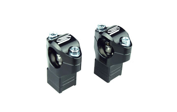 Ktm Adventure 790 [SCAR] - Handlebar clamps Ø28.6mm +35 to 50mm OE triple clamp
