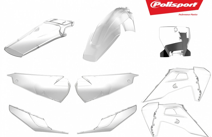 HUSQVARNA FS 450 [2020-2021] - Plastik-Kits transparent Husqvarna TC/FC