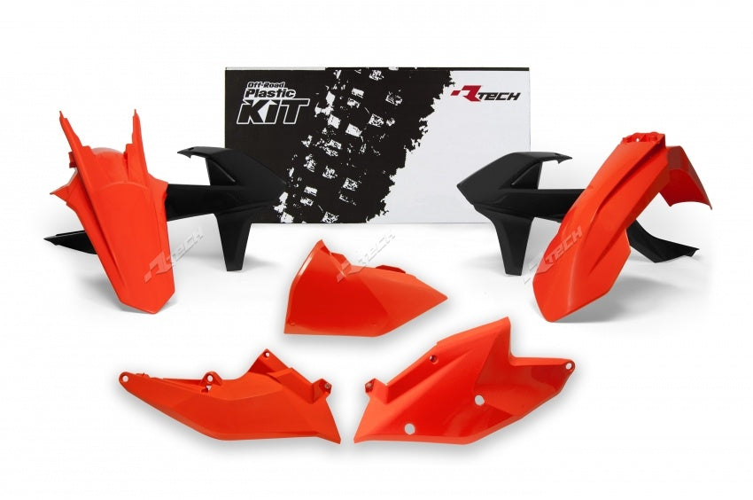 KTM 250 XC F [2017-2019] - Plastik-Kit Originalfarbe (2017) orange/schwarz KTM