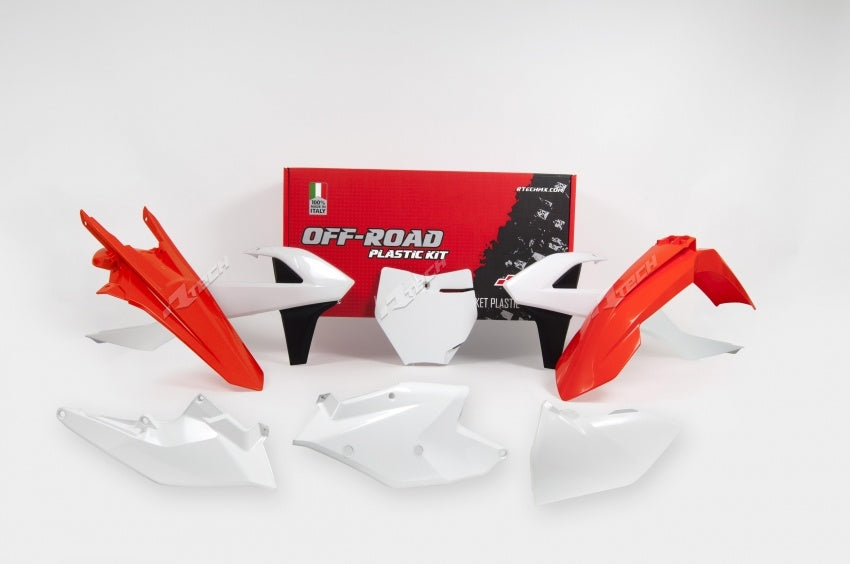 KTM 125 SX [2016-2018] - Plastik-Kit Originalfarbe (2017) orange/weiß/schwarz KTM