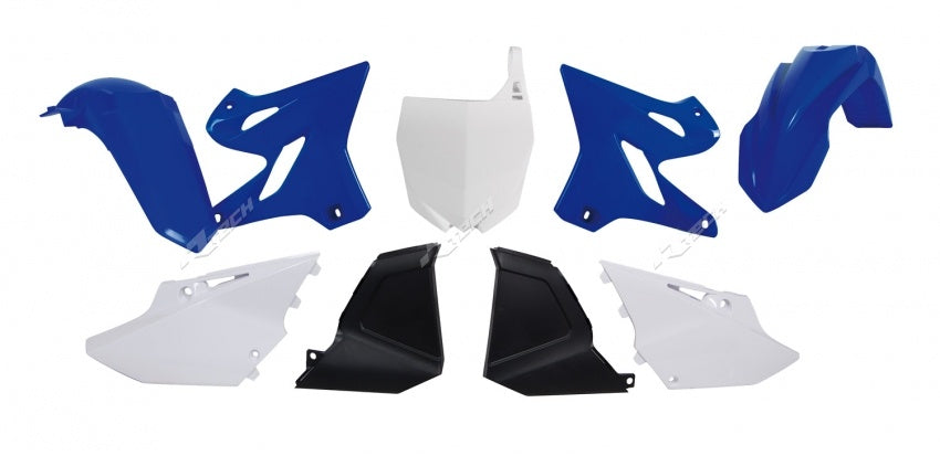Yamaha YZ 125 (CE 09) [2002] - Plastik-Kit Replica (15–16) Blau/Weiß Yamaha YZ125/250