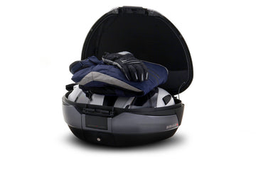 Kymco Agility 125 [SHAD] - SH48DG Top Case - Dark Grey/Black