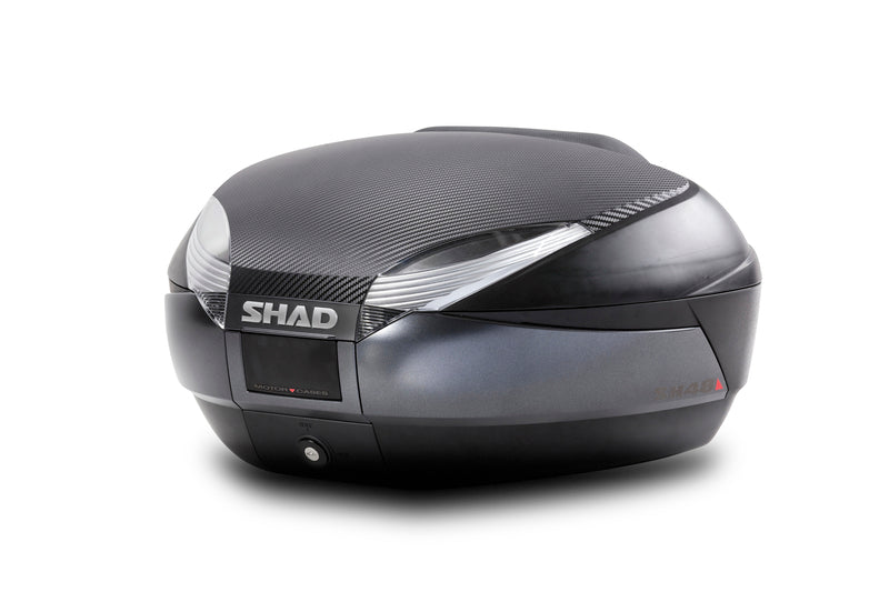 Honda Sh 300 [SHAD] - SH48 DG Top Case + Backrest Dark Gray