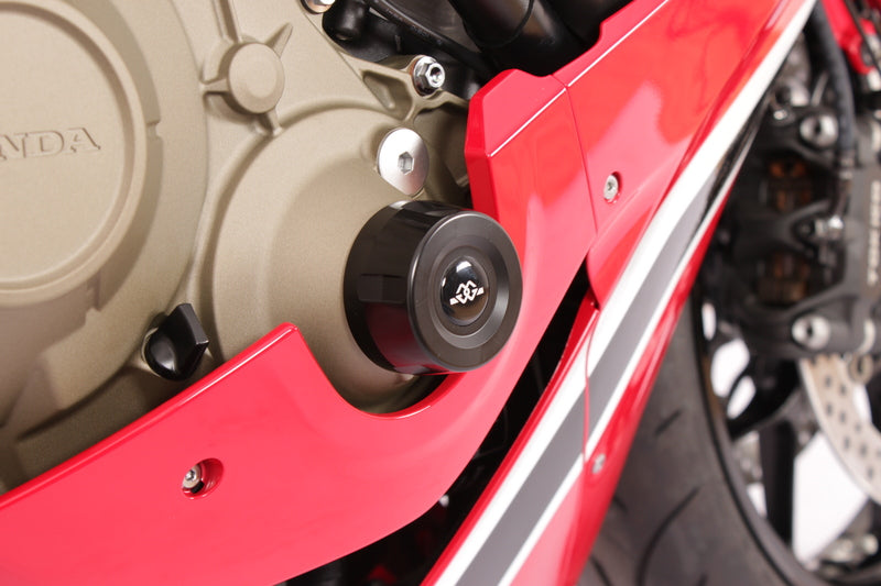 Honda Crf 300 [GILLES] - Right Engine Guard Protector Crankcase Cover Black Honda CBR1000RR