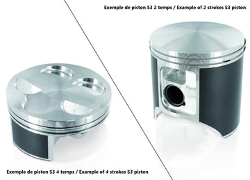 Beta EVO 125 2 T [2010-2023] - cast piston Ø 53.95 mm standard compression Beta Evo 125