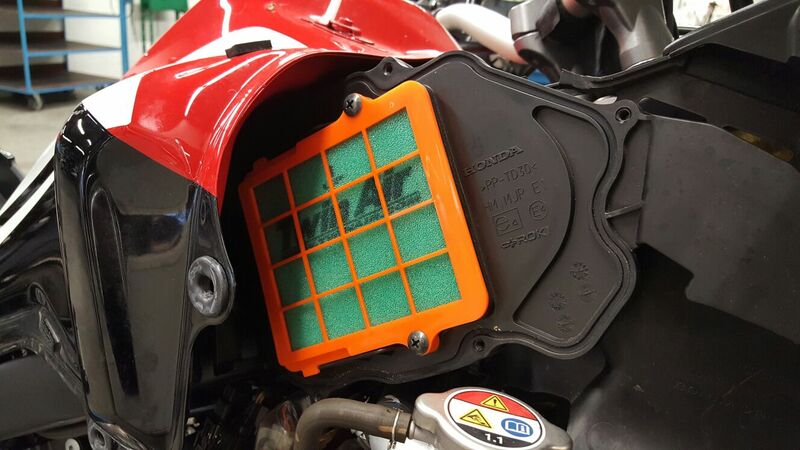 Honda Crf 1000 Africa Twin [TWIN AIR] - Set of two air filters + cages - 150607P