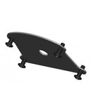 Yamaha MT-09 A2 [2022-2023] - Kennzeichenhalter ACCESS DESIGN Lick Wheel Schwarz