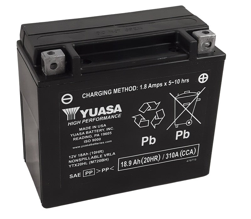 Harley -Davidson Street Bob 114 FXBBS [Yuasa] - motorcycle battery