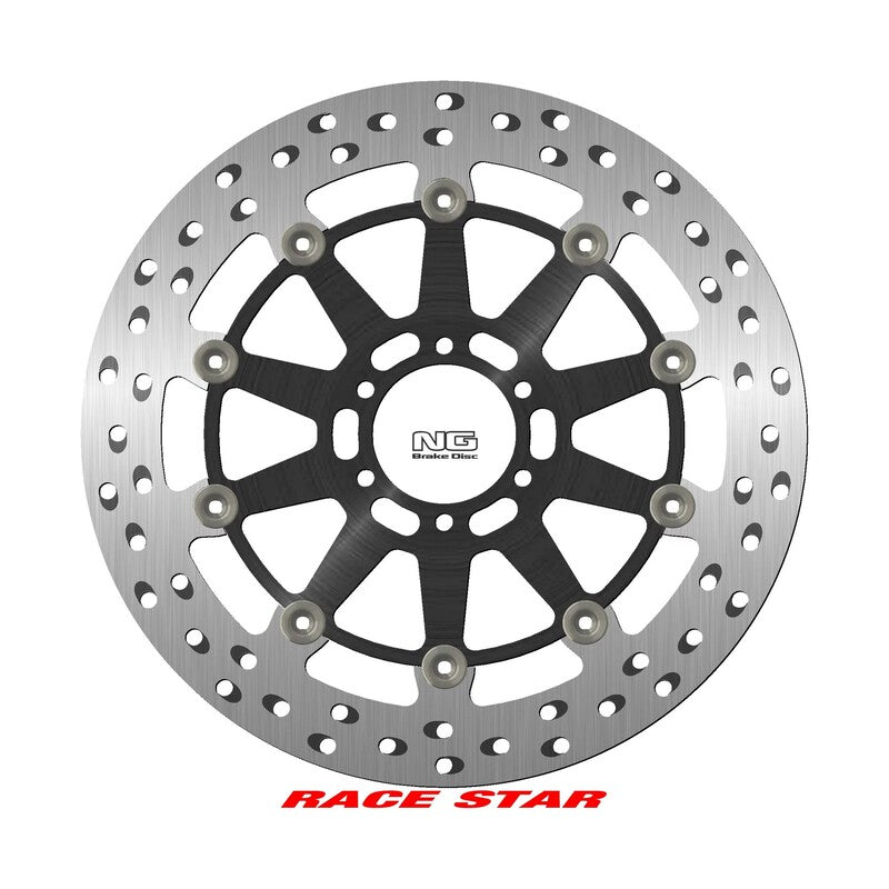Aprilia Shiver 900 Abs [NG BRAKE DISC] - Race Star floating round brake disc