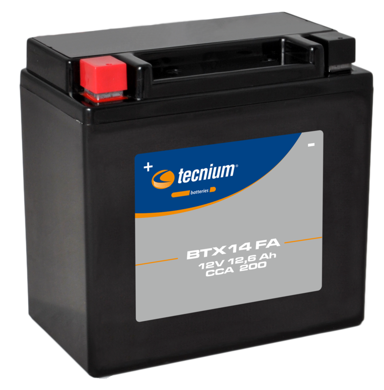 Kawasaki Zrx [TECNIUM] - Maintenance-free battery Factory activated - BTX14