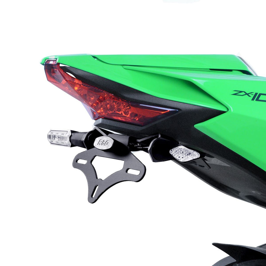 Kawasaki Ninja ZX-10R [2021-2026] - Kennzeichenhalter - Schwarz Kawasaki Ninja ZX-10R/RR