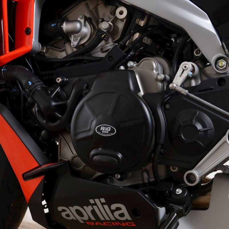 Aprilia RS 660 FACTORY [2025-2026] - Race Series Motorgehäusedeckelschutz - Schwarz Aprilia
