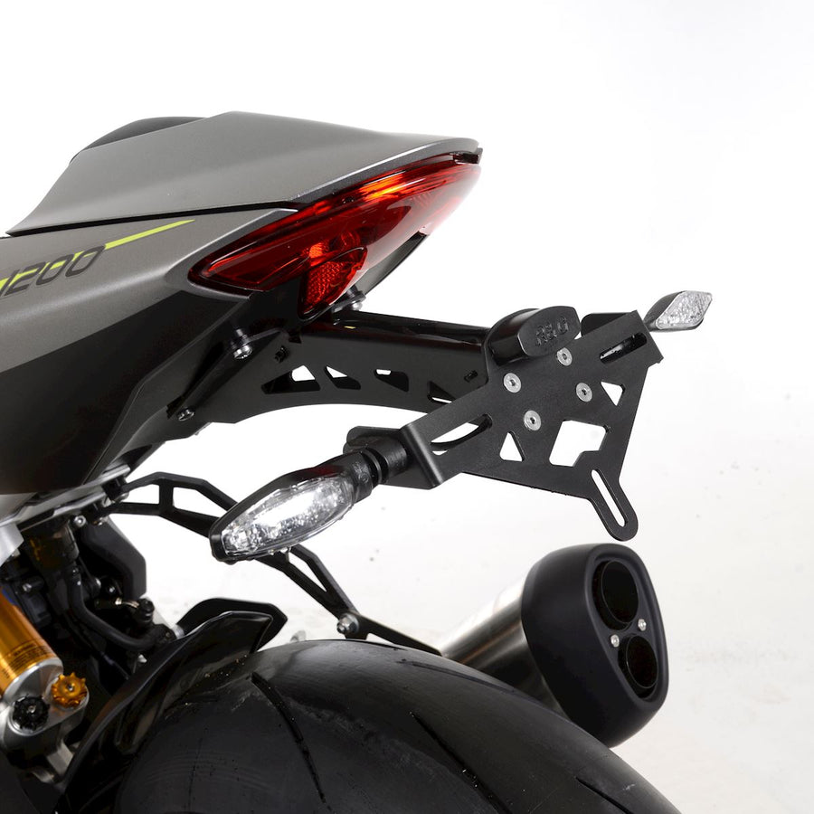 Triumph SPEED TRIPLE 1200 RX [2026] - License plate holder - Black Triumph Speed ​​Triple 1200 RS