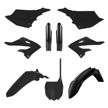 YAMAHA YZ 250 [2024-2027] - Plastik-Kit Schwarz Yamaha YZ125/250