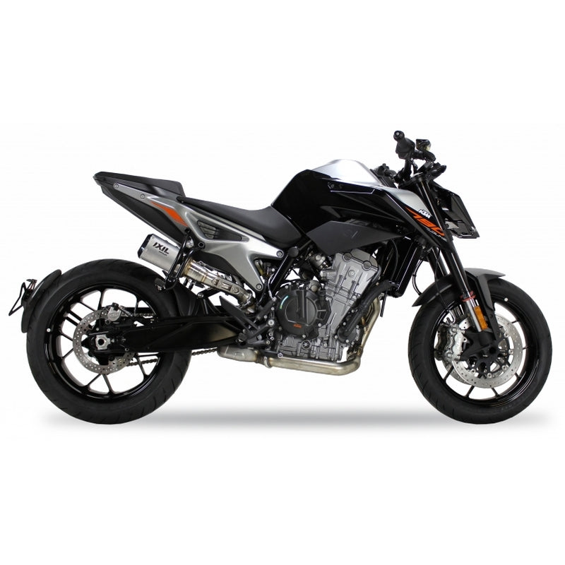 Ktm 890 Duke R [IXIL] - RC silencer stainless steel / end cap carbon - CM3279RC