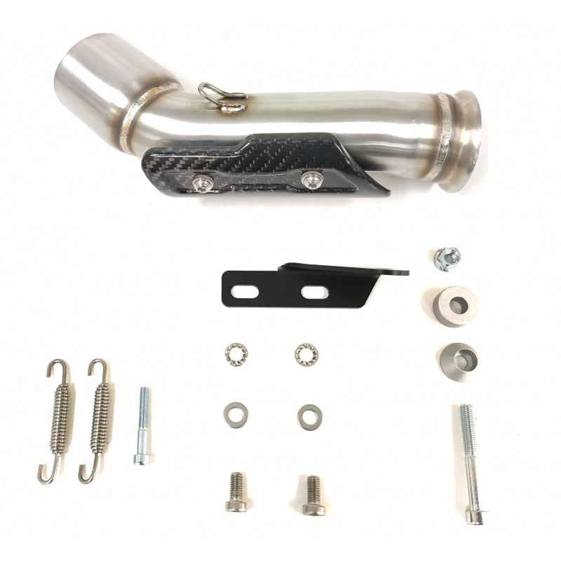 Ktm 890 Duke R [IXIL] - RC silencer stainless steel / end cap carbon - CM3279RC