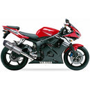 Yamaha YZF-R 6 (RJ 05) [2003] - Hexoval Endtopf Edelstahl / Endkappe Edelstahl schwarz - OY9053VSE