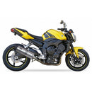 Yamaha FZ1 S FAZER ABS RN16 [2007-2012] - Hexoval silencer stainless steel / end cap stainless steel black - OY9090VSE