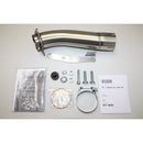 Yamaha FZ1 S FAZER ABS RN16 [2007-2012] - Hexoval silencer stainless steel / end cap stainless steel black - OY9090VSE