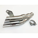 Honda CBR 600 F ABS PC41 [2011-2012] - Hyperlow Endtopf Edelstahl / Endkappe Aluminium - XH6348V