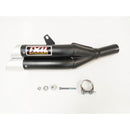 Honda CB 500 F PC45 [2013-2015] - Hyperlow Endtopf Edelstahl schwarz / Endkappe Aluminium - XH6333XB
