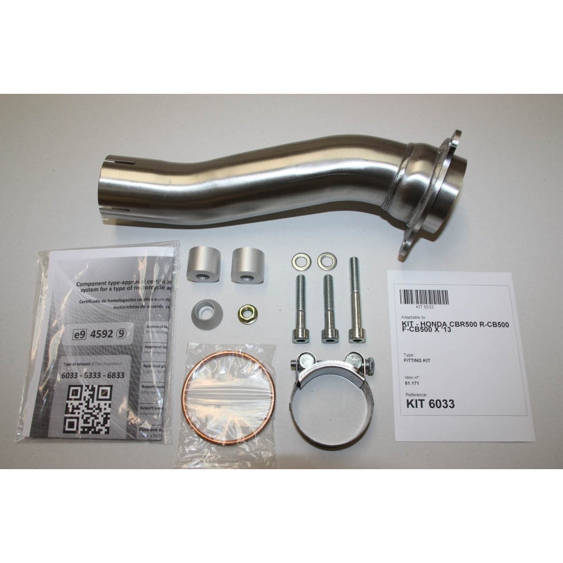 Honda CBR 500 R ABS PC57 [2017-2018] - Hexoval Xtrem Endtopf - Honda CBR 500 R - OH6033VSE
