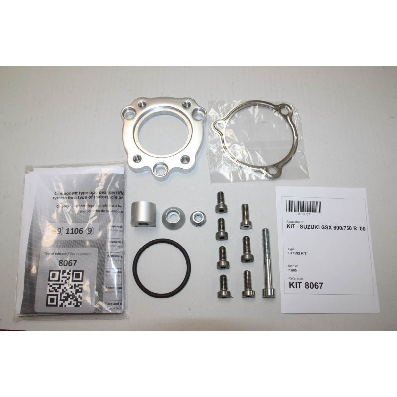 SUZUKI GSX R 600 [2001-2005] - Hexoval Xtrem silencer - Suzuki GSX 600 R - OS8067VSE