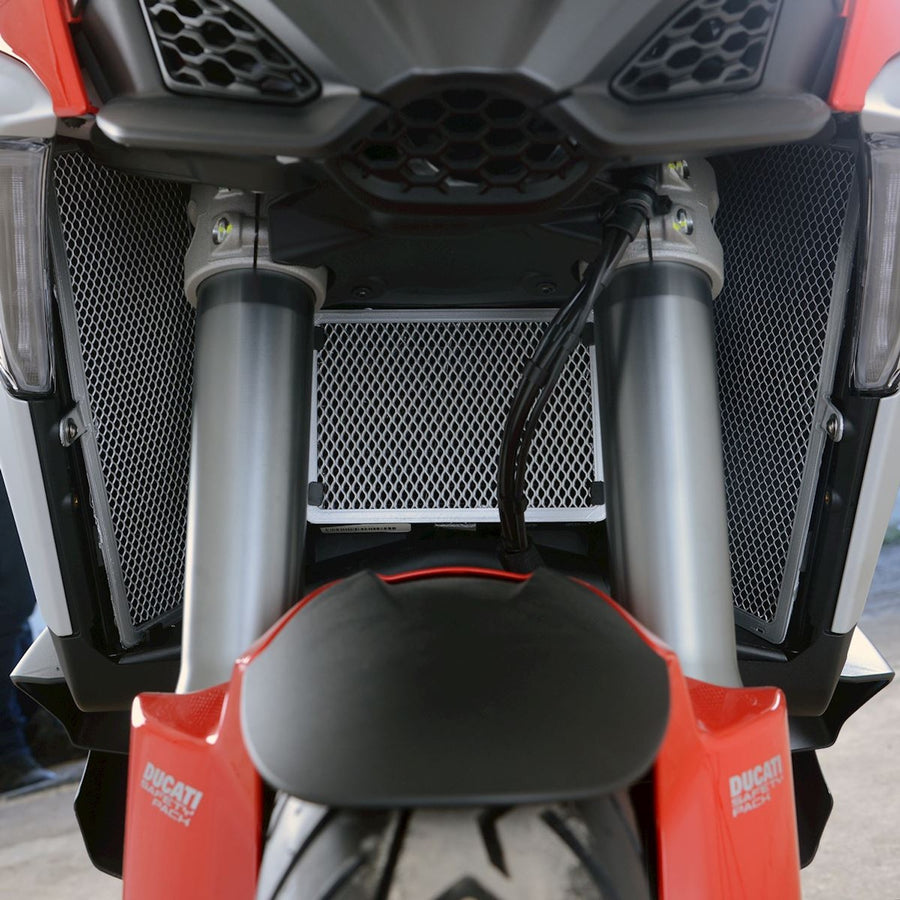 Ducati Multistrada V4 [2021-2024] - Kühlerschutzgitter Rot - Ducati Multistrada V4S