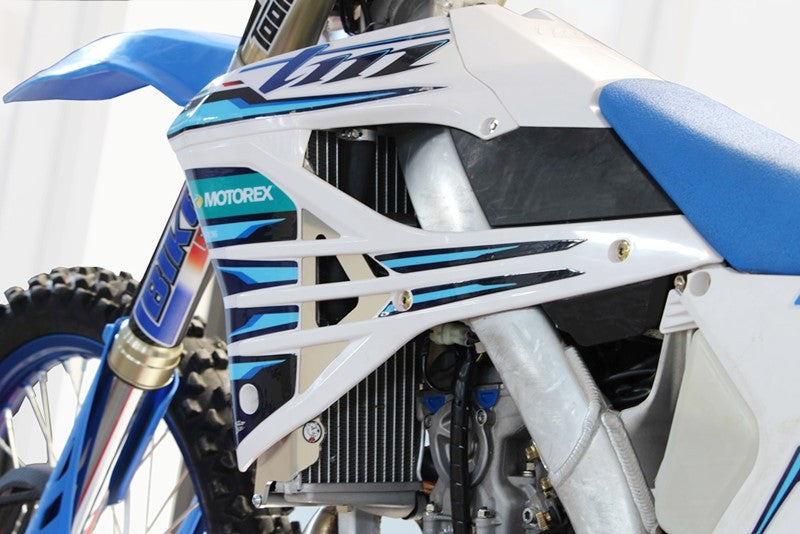 Tm Racing EN 250 FI [2022] - Kühlerschutzgitter Aluminium/Schwarz - TM RACING