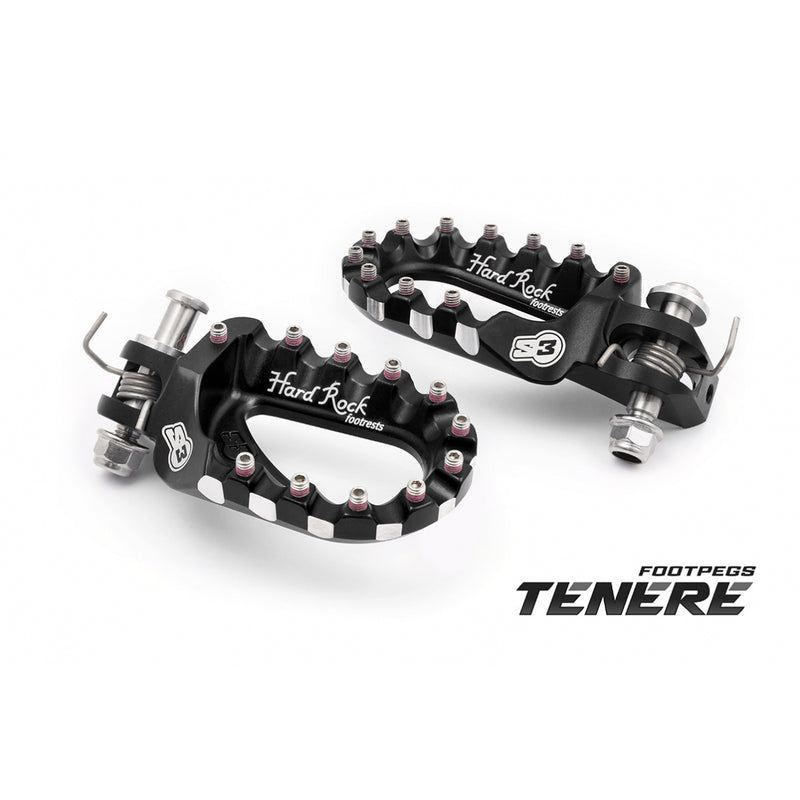 Yamaha Ténéré 700 [S3] - Hard Rock footrests - Yamaha Ténéré 701