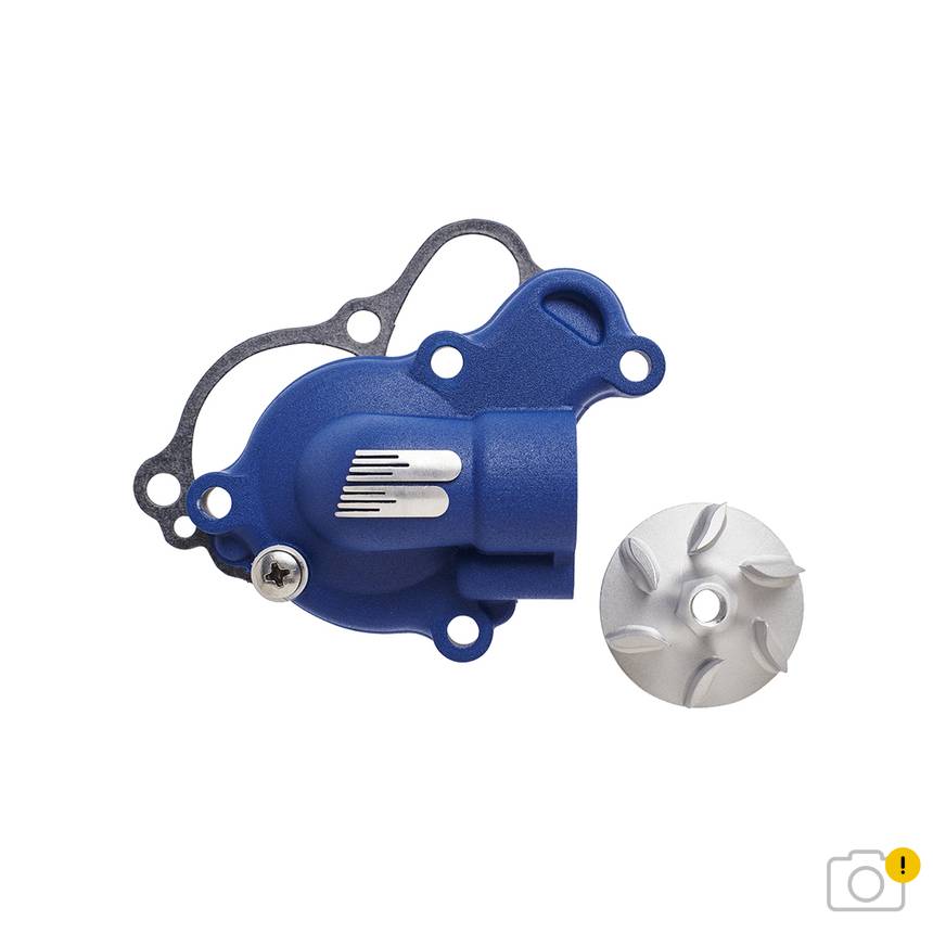 HUSQVARNA FC 450 [2014-2015] - SuperCooler Wasserpumpendeckel + Impeller-Kit - Blau