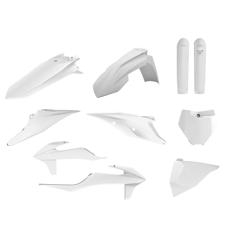 KTM 150 SX [2019-2022] - Plastik-Kit Weiss - KTM SX/SX-F