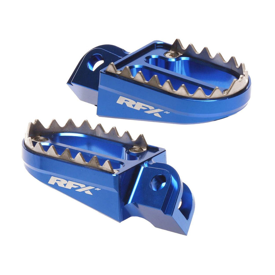 GAS GAS MC 125 [2024-2025] - Pro Series CNC-Aluminium Fußrasten - blau