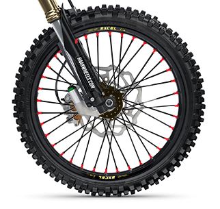 Honda CR 500 R (PE 02) [1995-2001] - Vorderrad komplett 21x1,60x36T